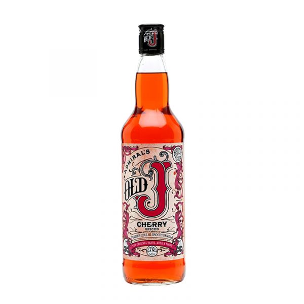 Billede af Admirals Old J Cherry Spiced Rom 35%