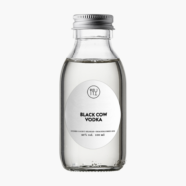 12: Black Cow Vodka -5 CL / 10 CL