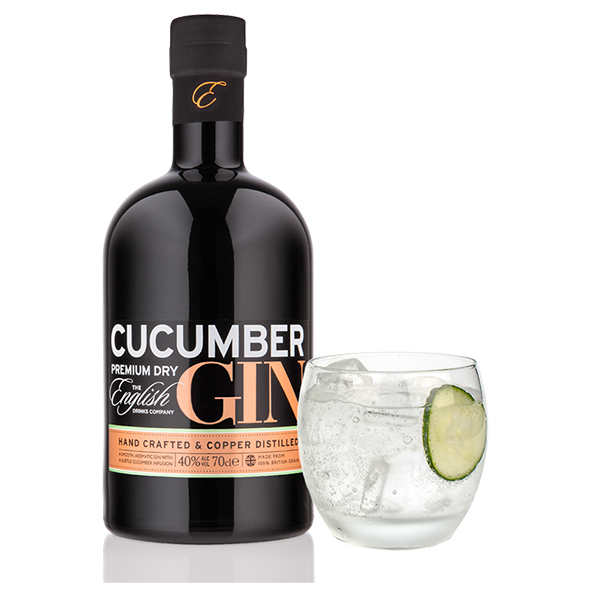 English Drinks Company Cucumber Gin  -5 CL / 10 CL