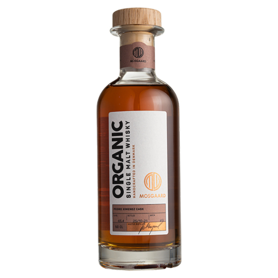 Mosgaard Single Malt Whisky – Pedro Ximenez Cask (øko), smageflaske -5 CL / 10 CL