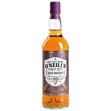 O NEILLS SINGLE MALT PORT CASK FINISH Irish Whiskey, West Cork Distillers