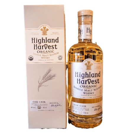 Single Malt Whisky Highland Harvest Organic 46%